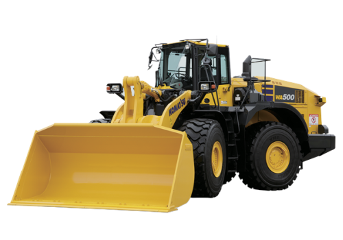 KOMASTU WA500-8 Loaders with 301-400 HP Range & Has Loaders Type